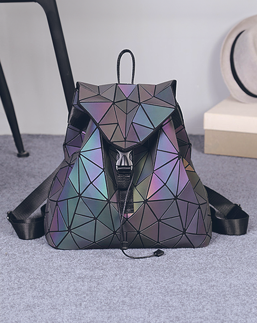 Geometric Pattern Backpack