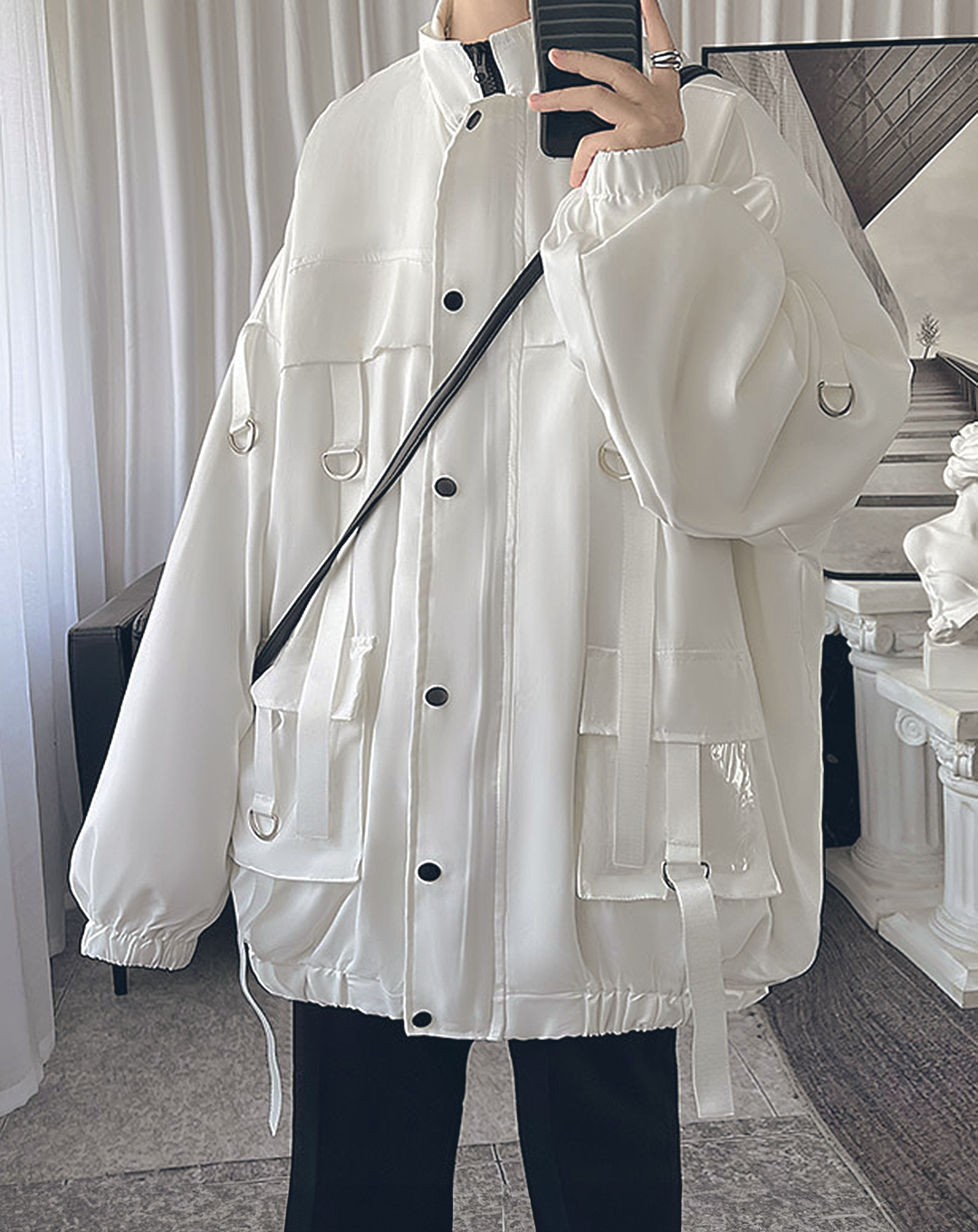 ♂Drop Strap Volume Jacket