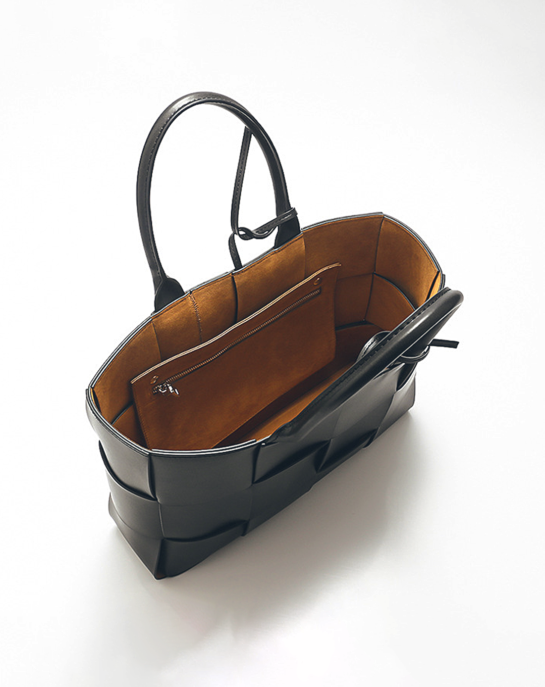 本革/Woven Leather Tote Bag