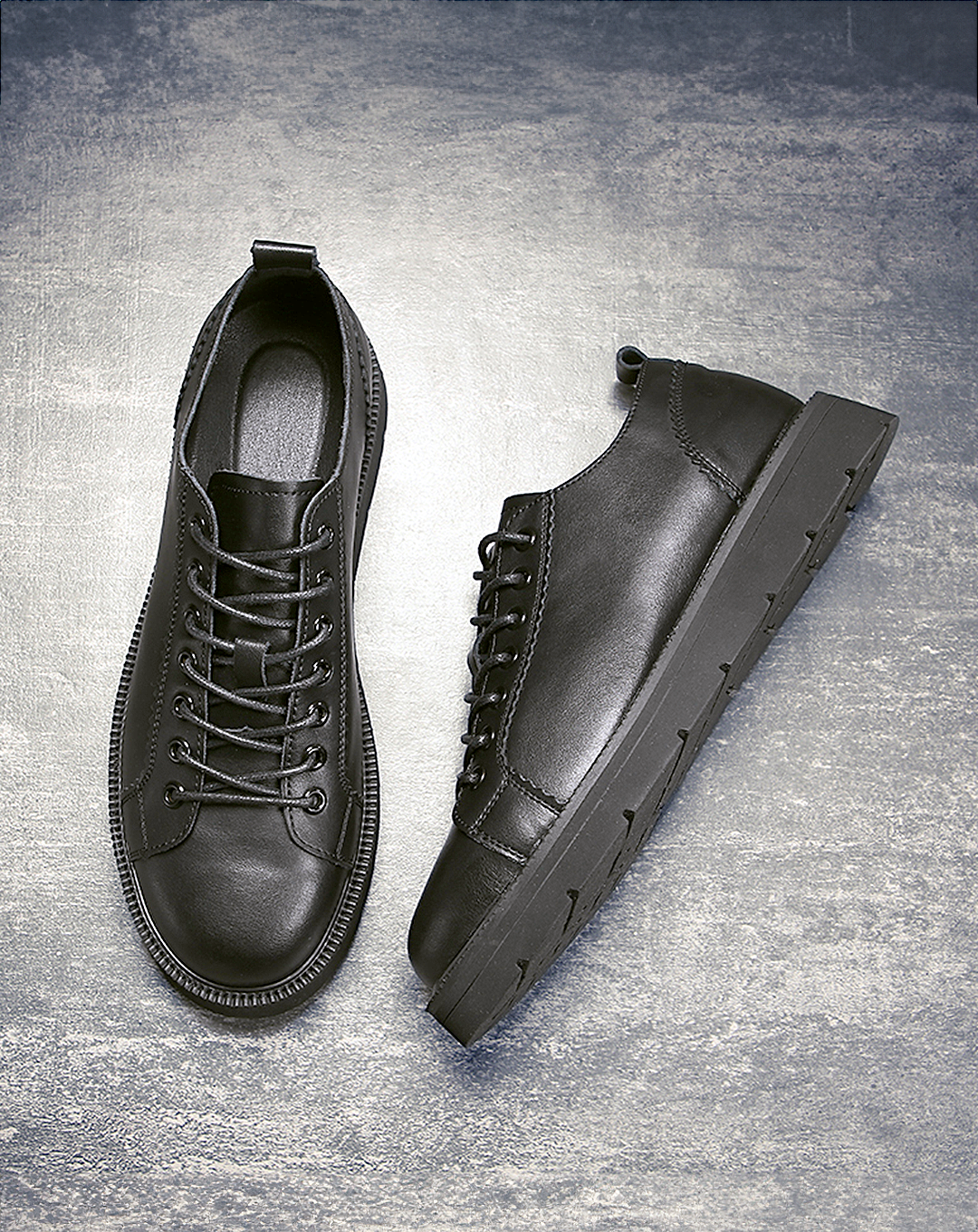 ♂本革/Round Toe Leather Shoes