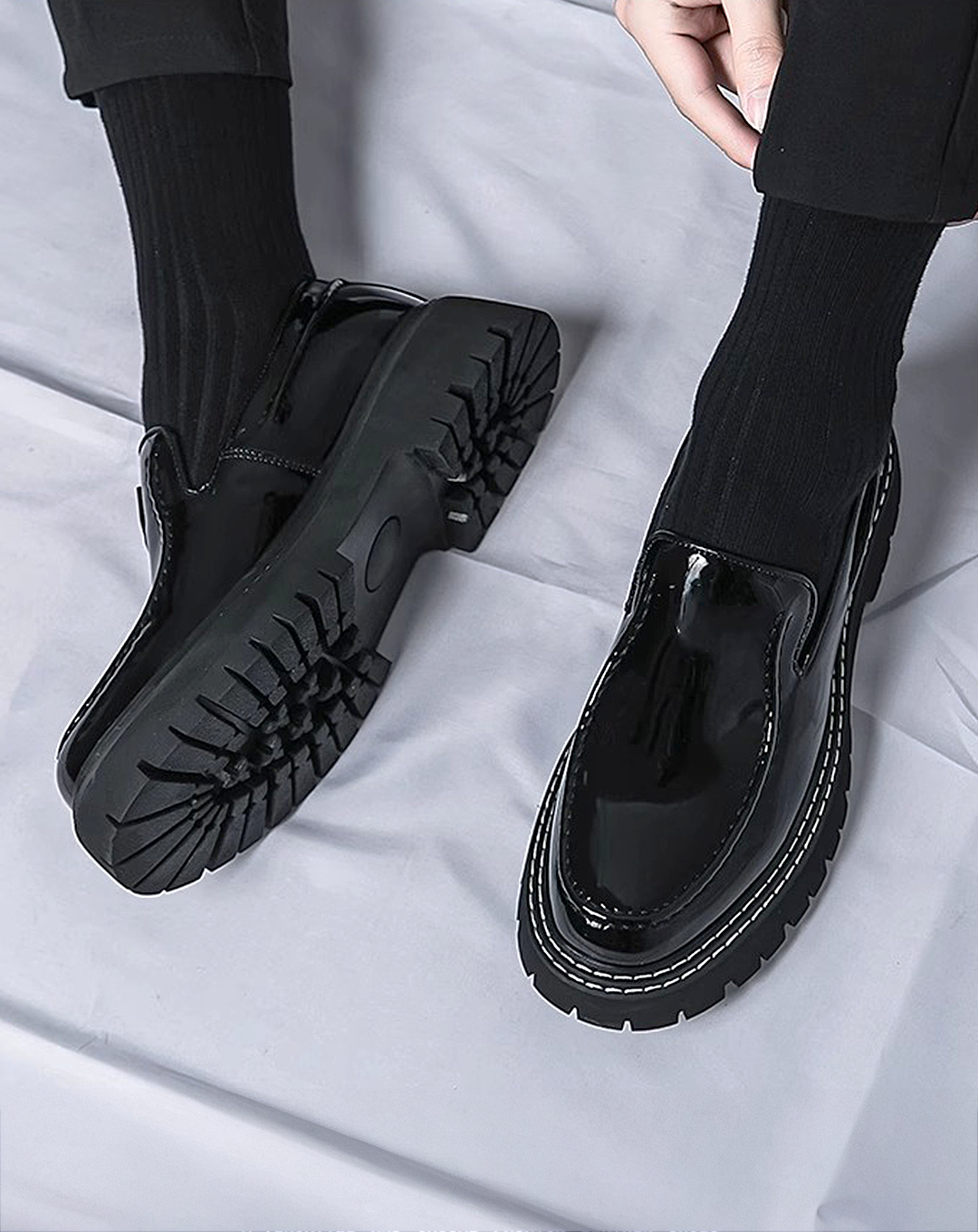 ♂Chunky Gloss Loafers
