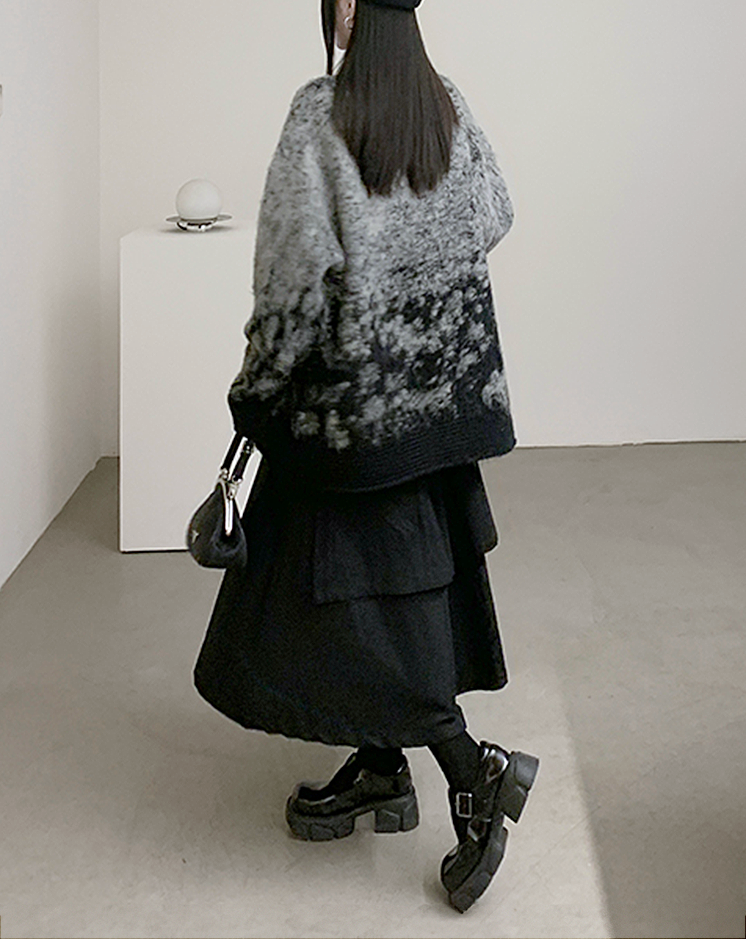 ♀Monotone Gradient Cardigan