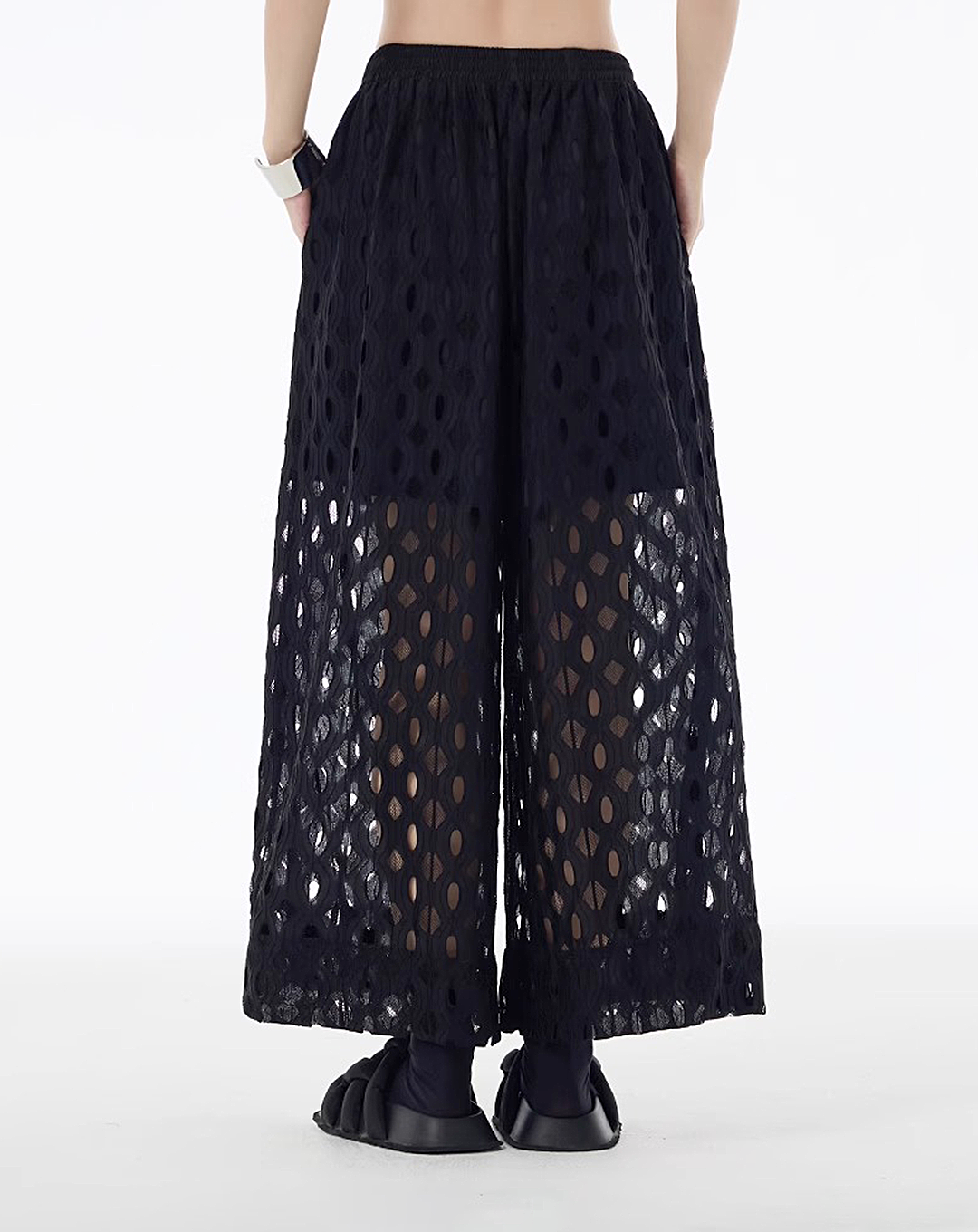 ♀Sheer Dot Pants