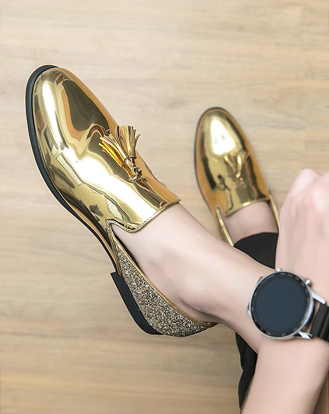 ♂Shine Tassel Loafers