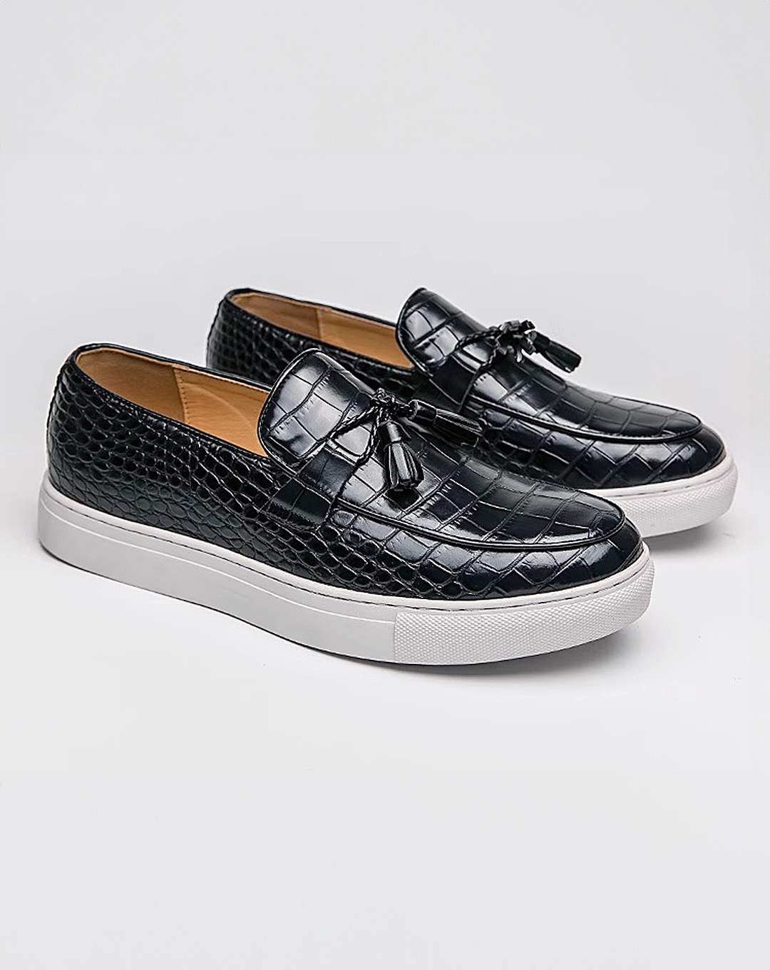 ♂Embossed Luxe Loafers