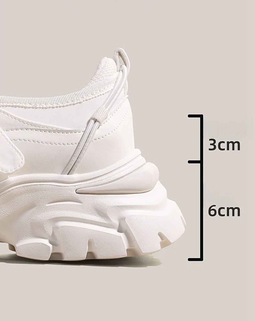 ♀Gravity Step Platform Sandals