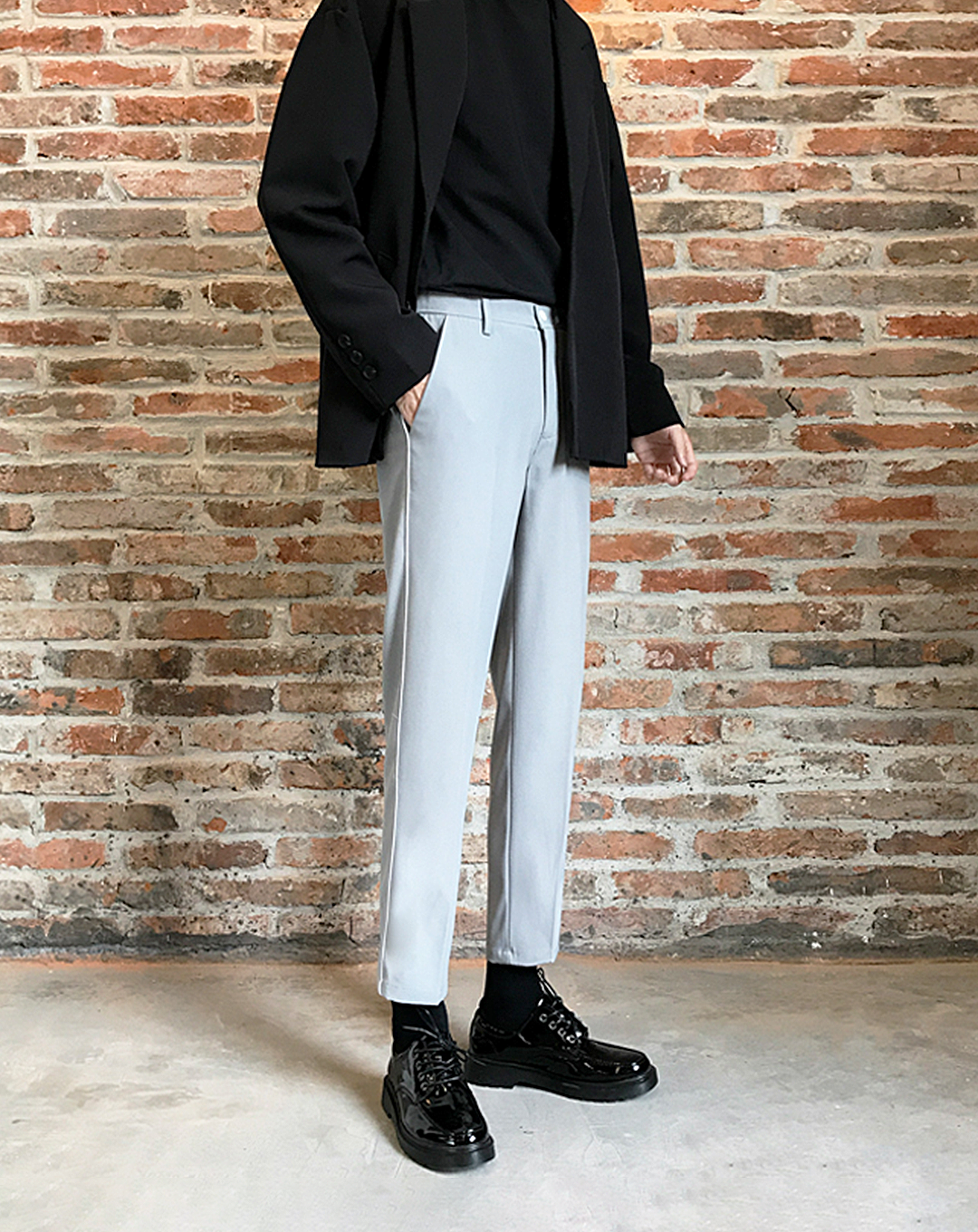 ♂Vertical Narrow Line Pants