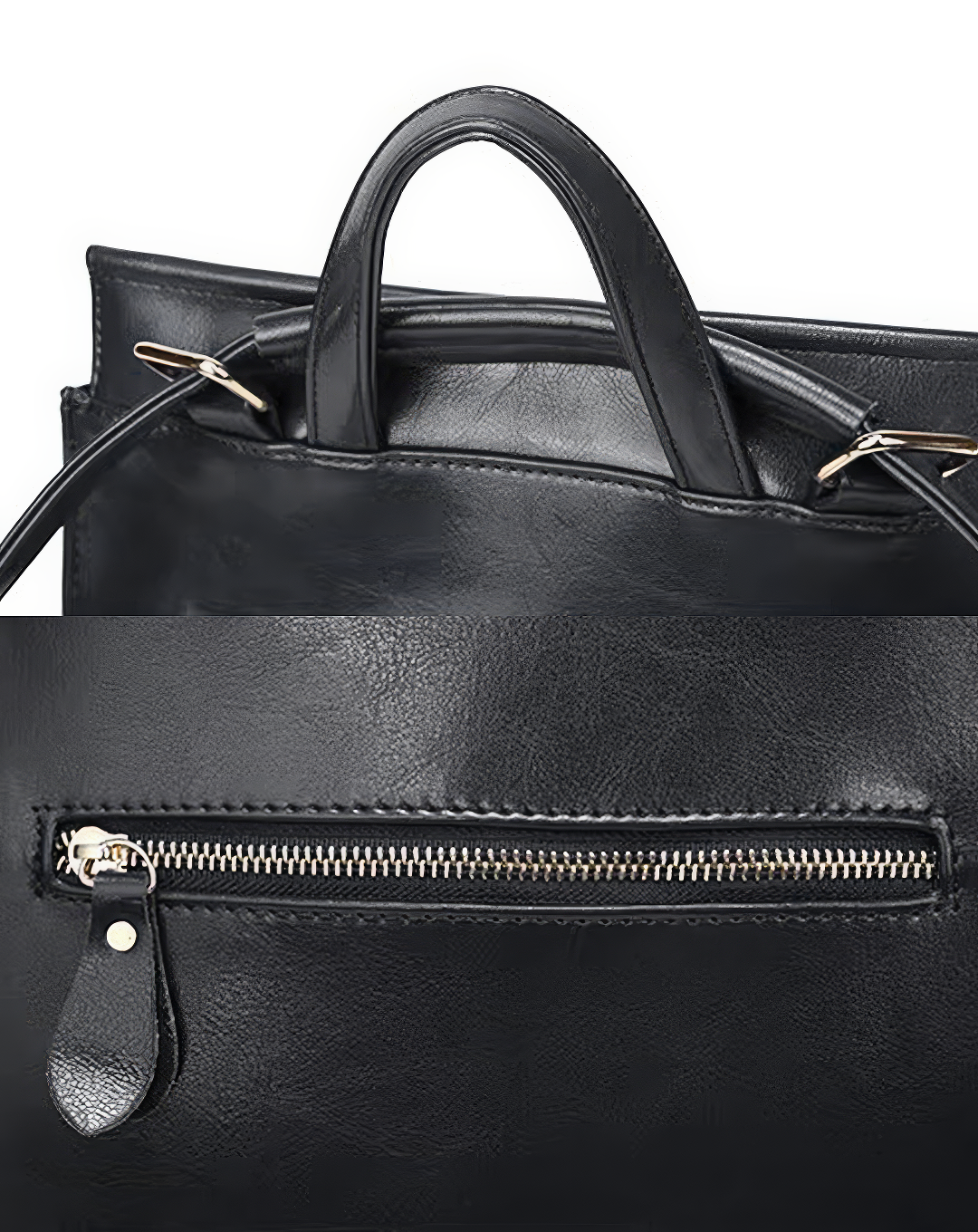 本革/Leather Flap Backpack