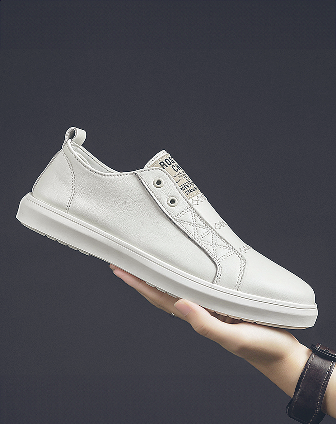 ♂♀Point Cross Stitch Slip-on Shoes
