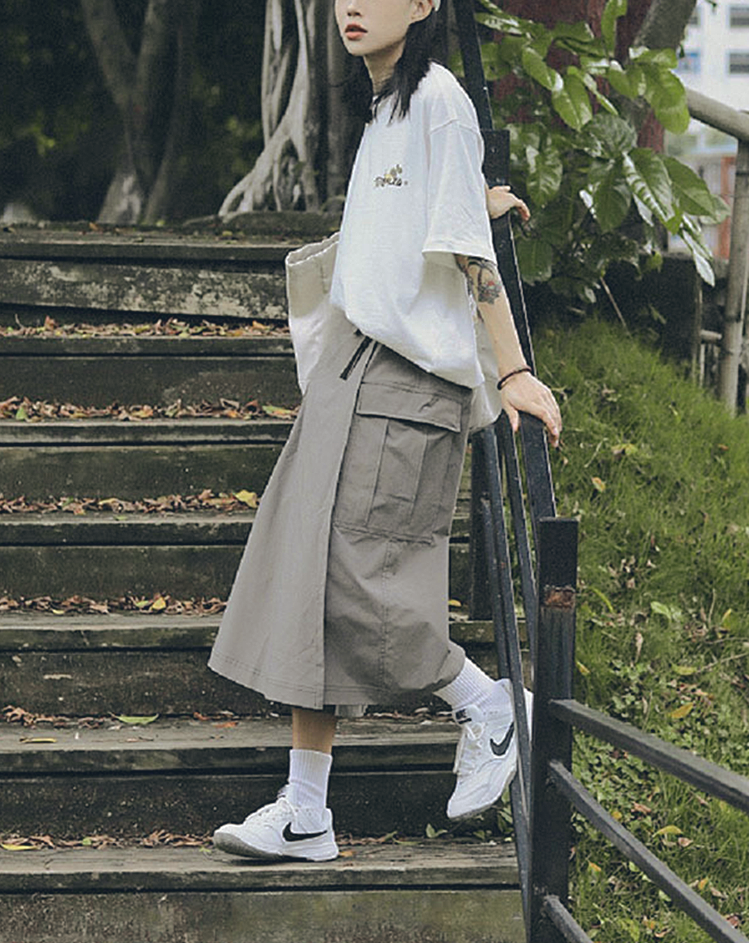 ♀Cargo Pocket Skirt
