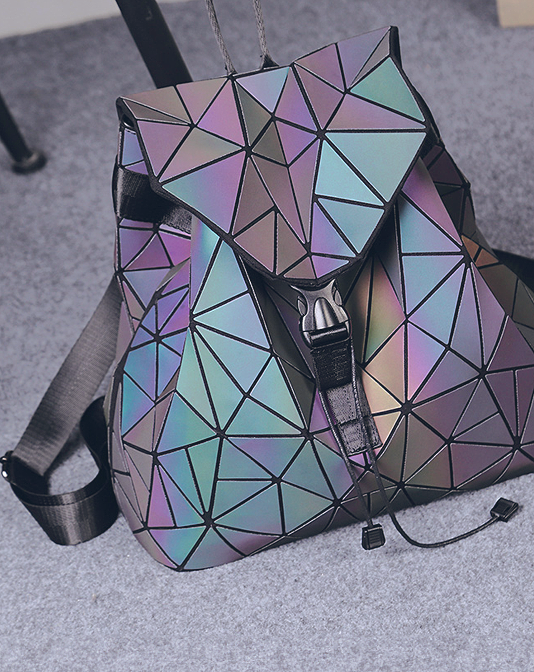 Geometric Pattern Backpack