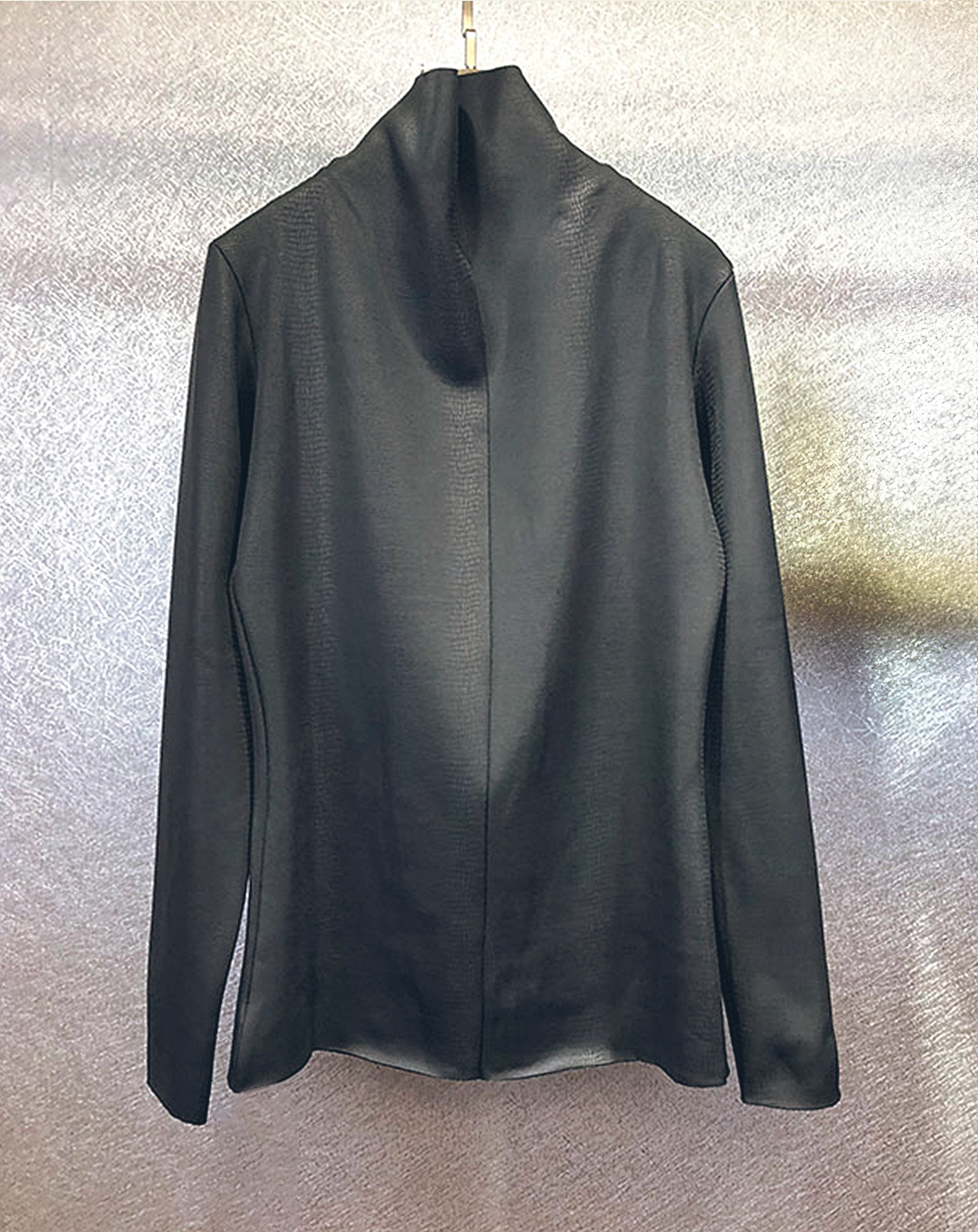 ♂High Neck Fit Shirt