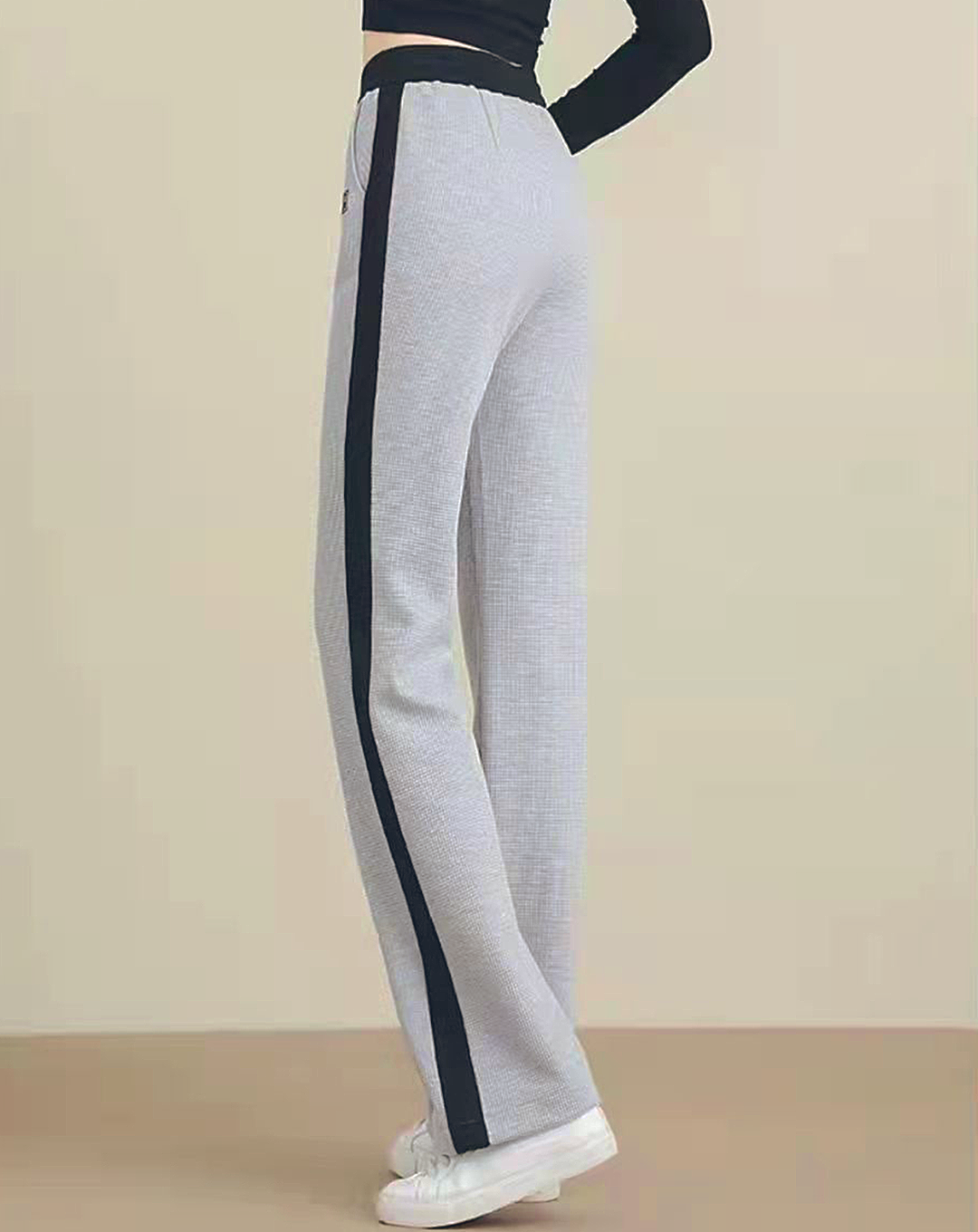 ♀Waffle Soft Line Pants