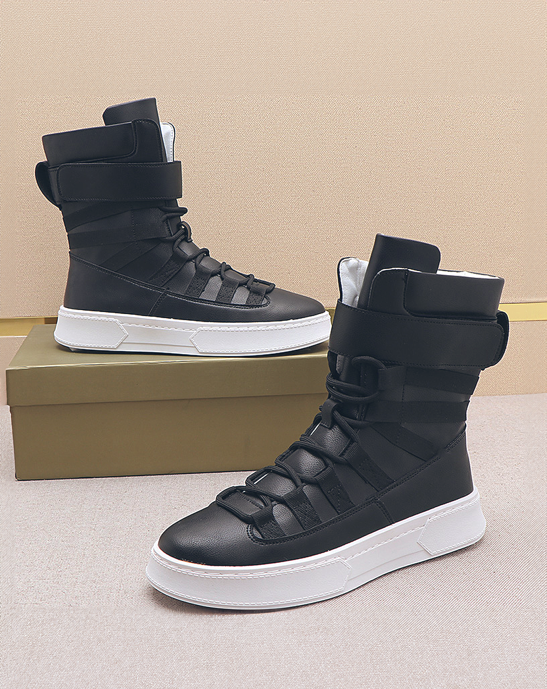 ♂♀Leather Tactical Boots