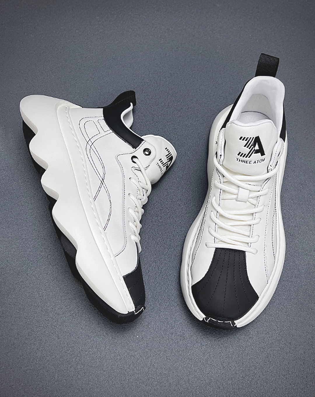 ♂♀本革/Leather Wave Sole Sneakers