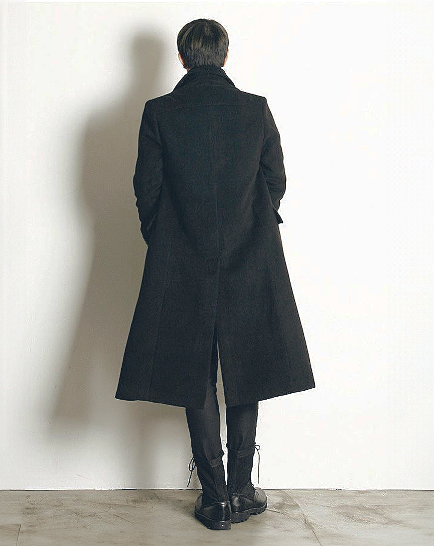 ♂Double Breasted Long Chester Coat