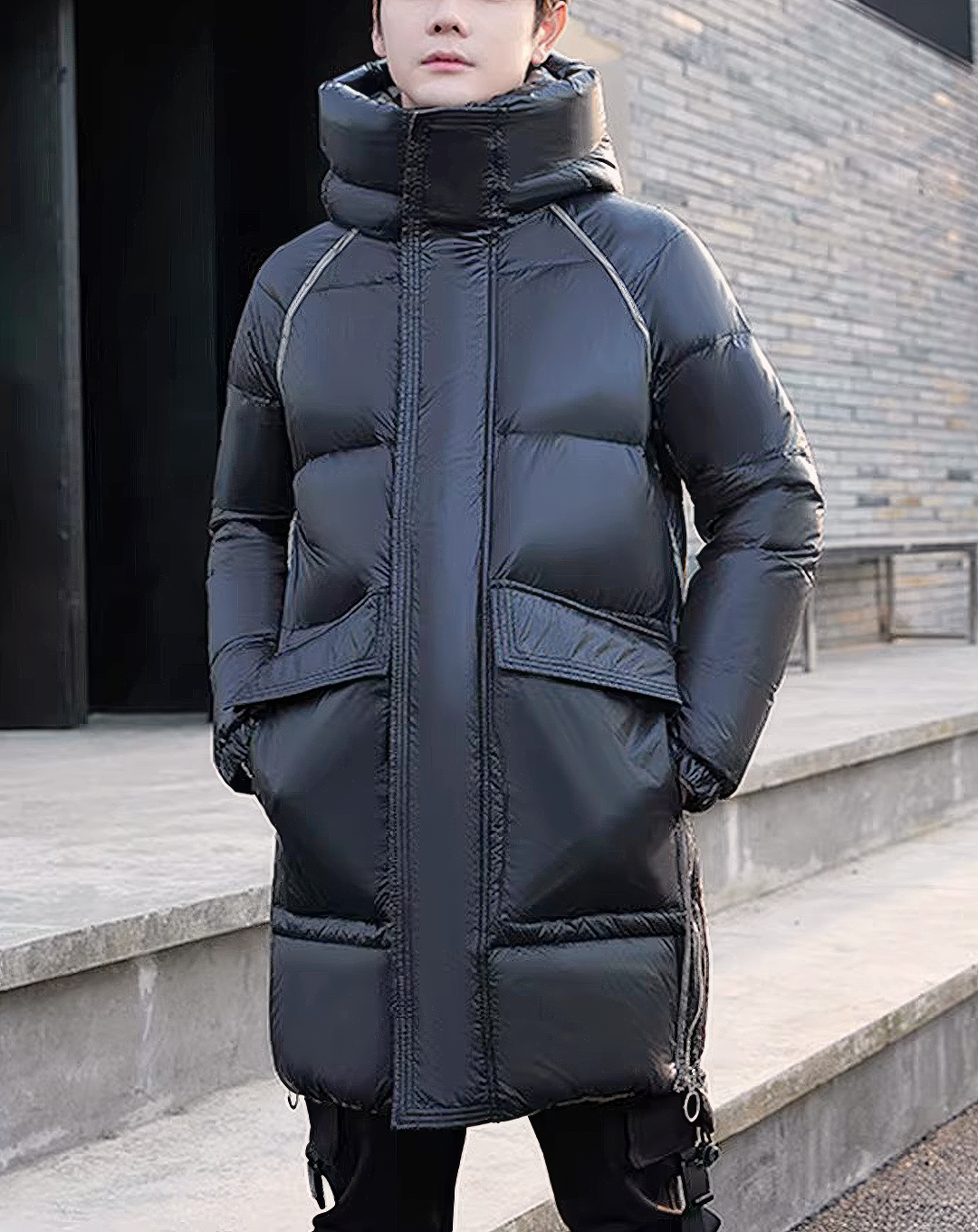 ♂Side Zip Puffy Coat