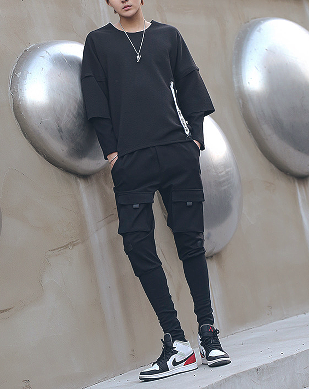 ♂Docking Tail Cut Shirt