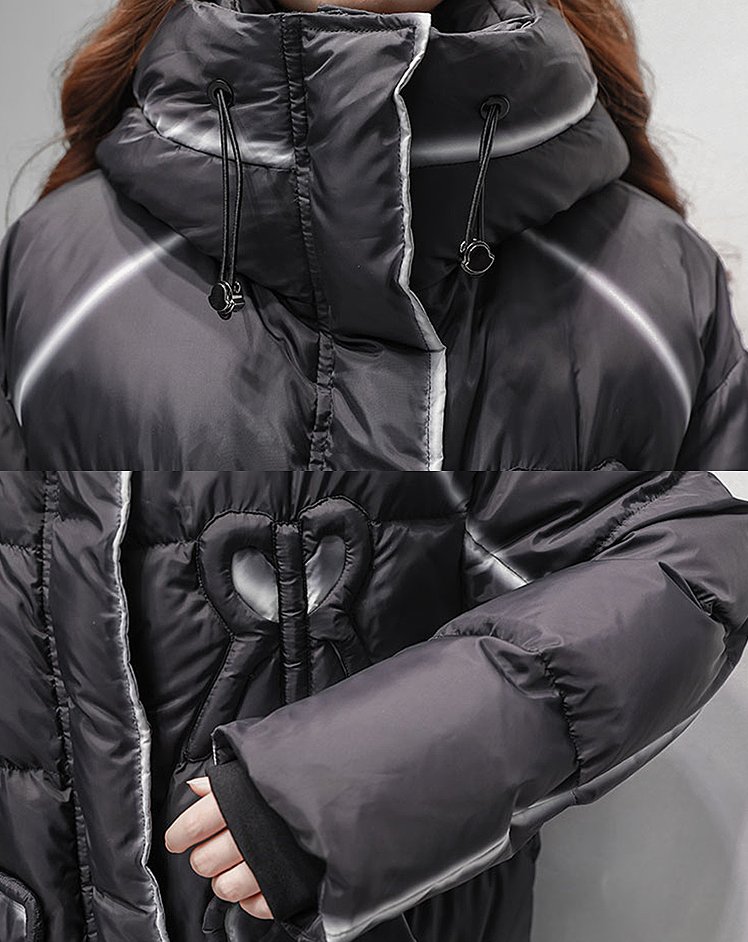 ♀Hooded Down Jacket