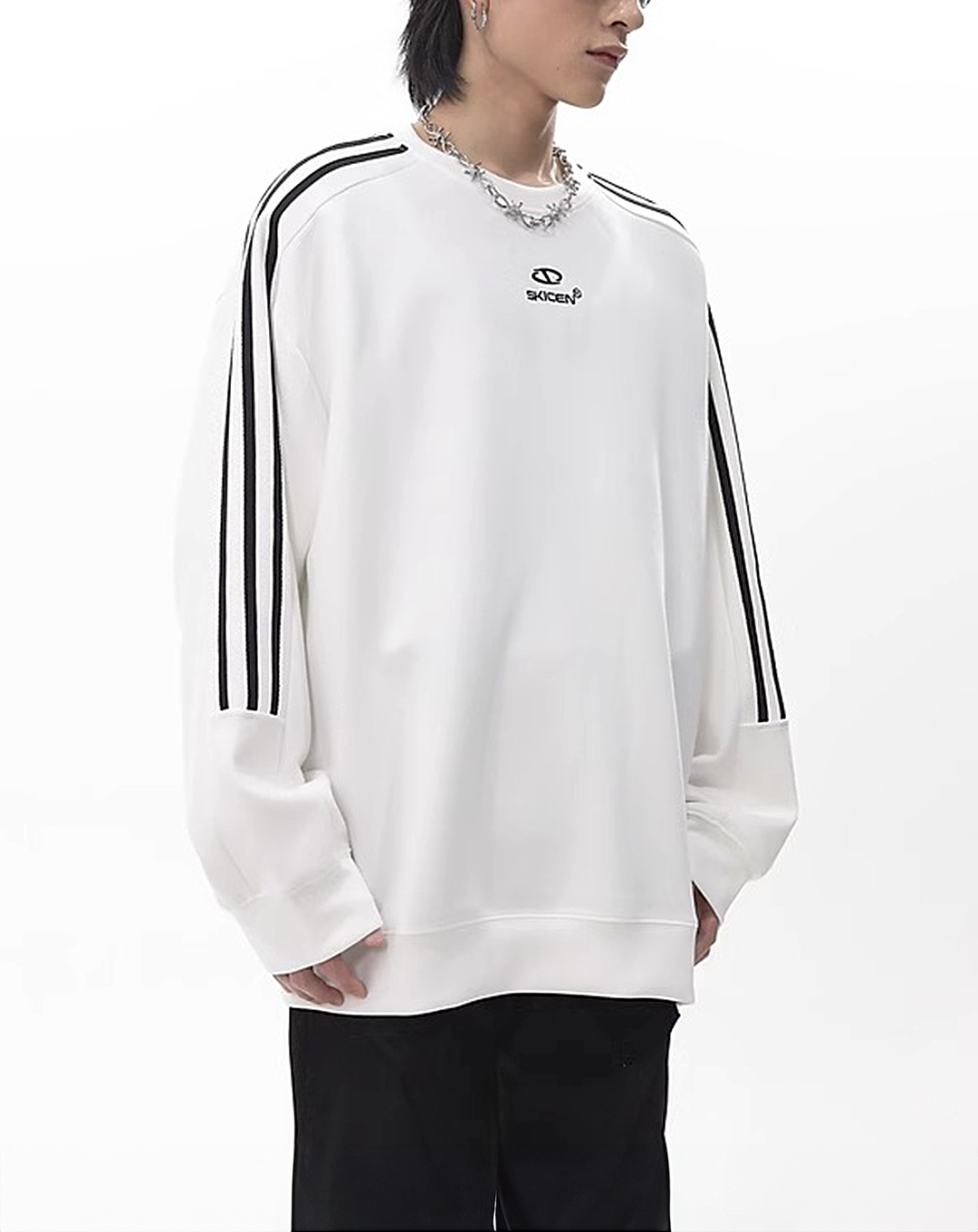 ♂Mono Stripe Sweatshirt