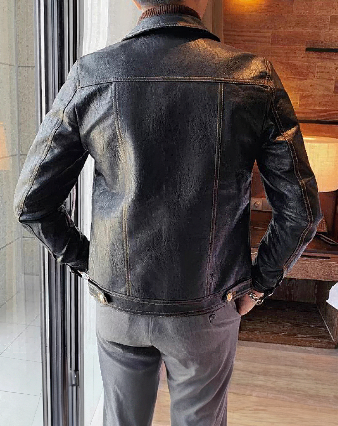 ♂Vintage Style Button Jacket