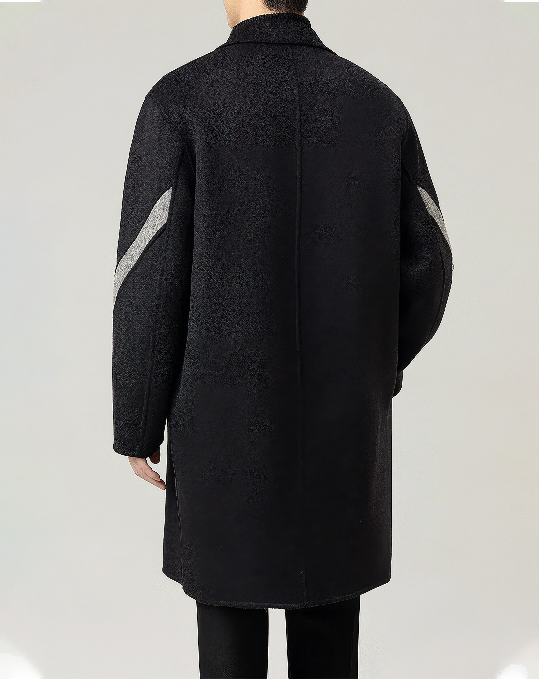 ♂Line Accent Wool Coat