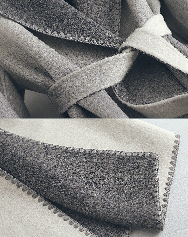 ♀Gradient Robe Coat