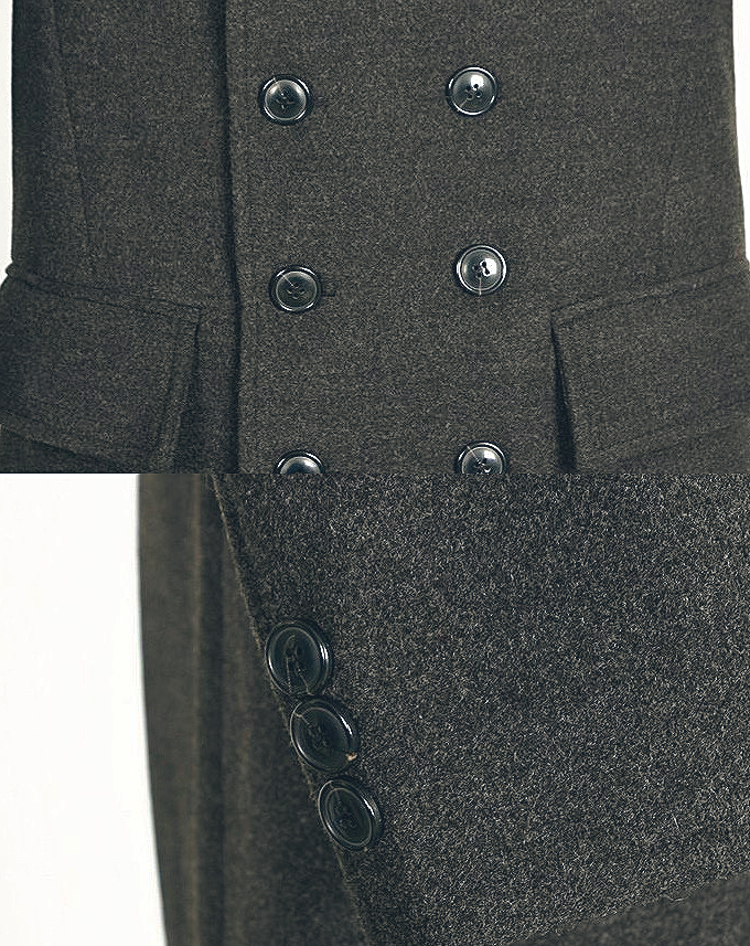 ♂Double Breasted Long Chester Coat