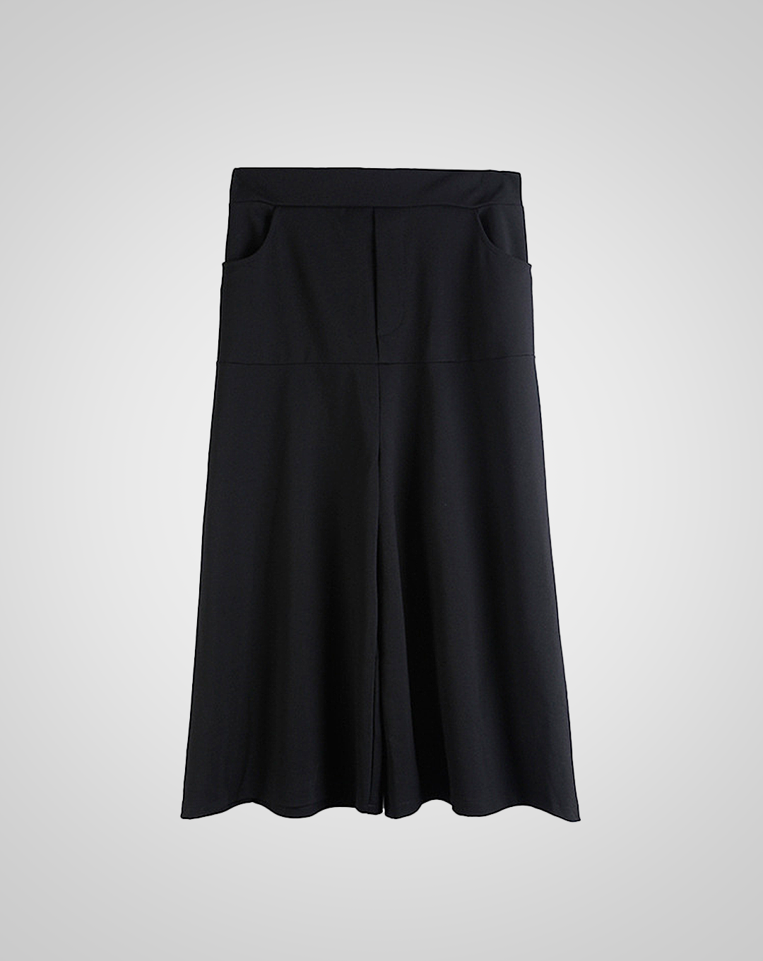 ♀Black Wide Leg Pants