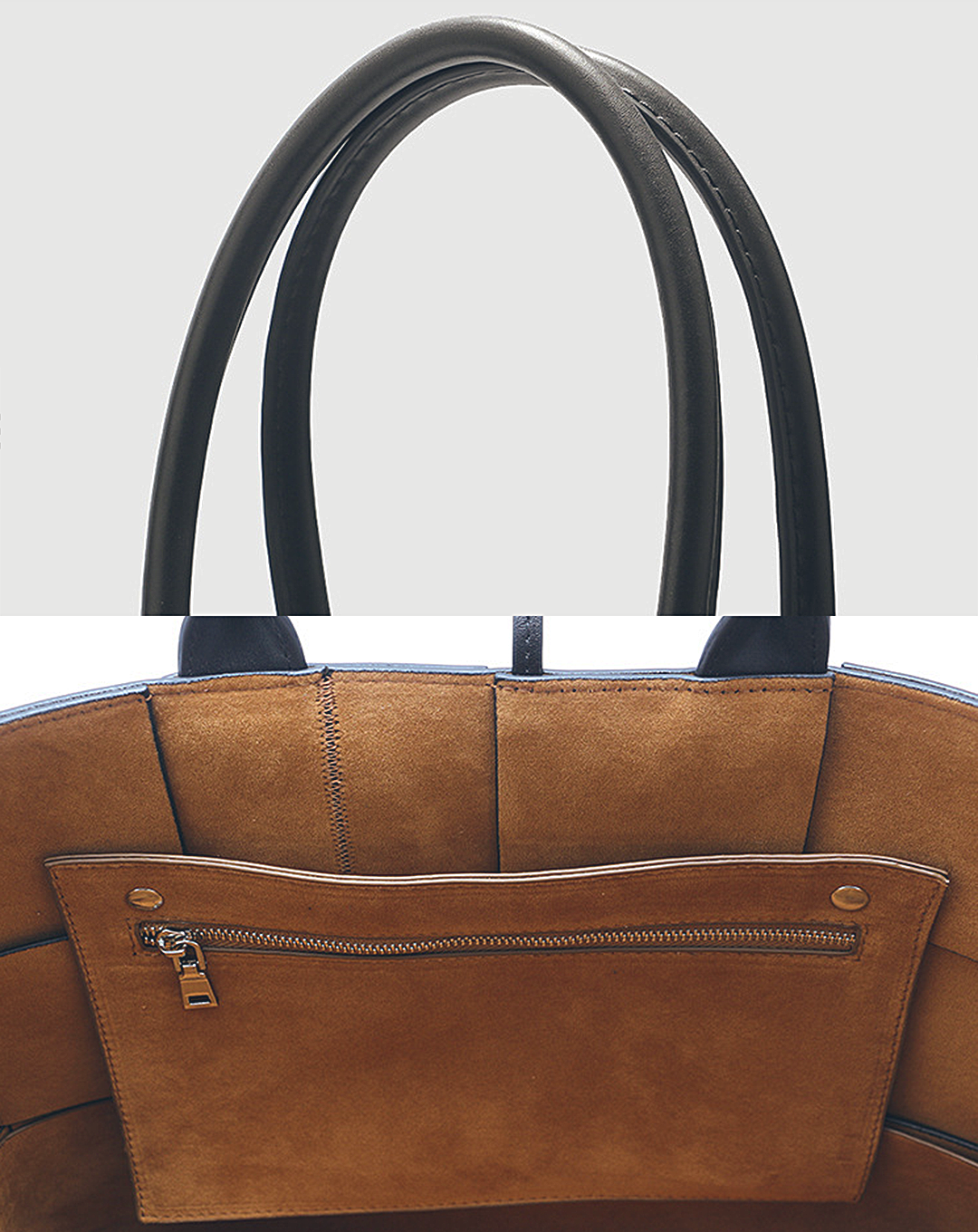 本革/Woven Leather Tote Bag
