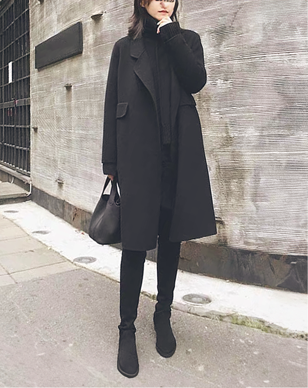 ♀Earth Color Chester Coat