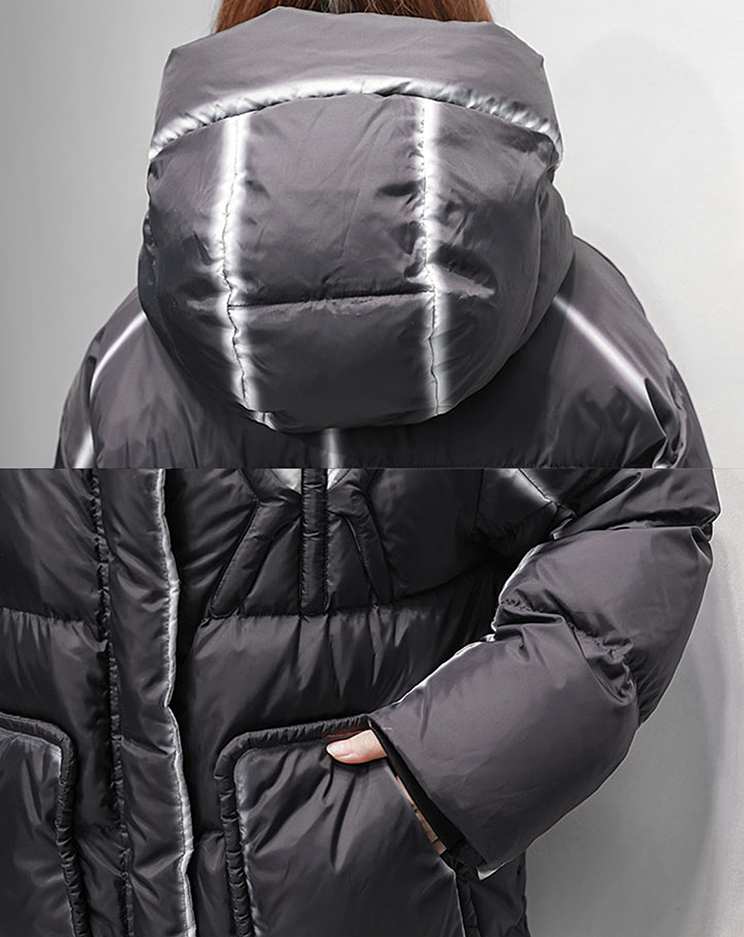 ♀Hooded Down Jacket