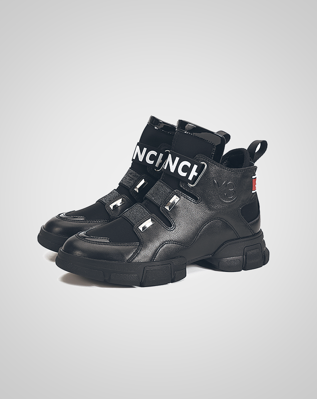 ♀Rubber Belt Platform Shoes