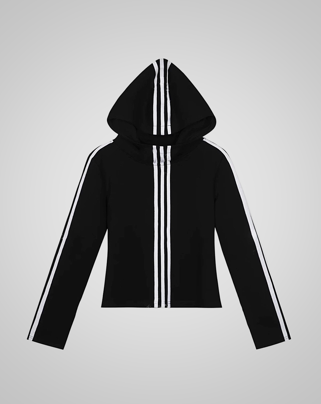 ♀Triple Stripe Hoodie