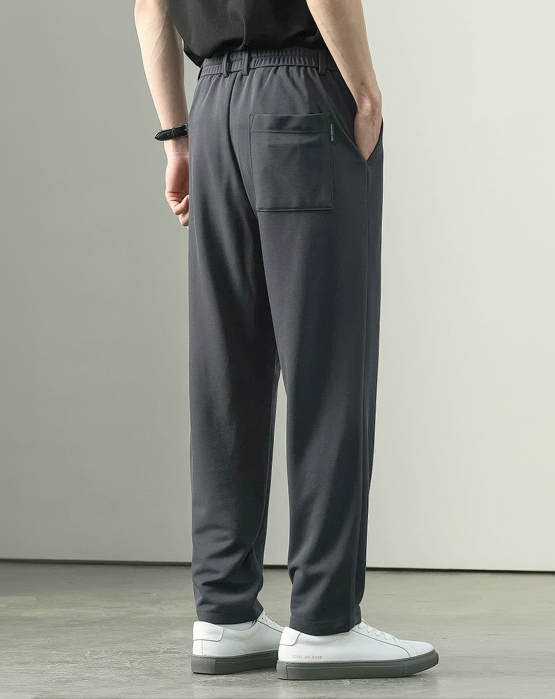 ♂Fluid Drape Casual Pants