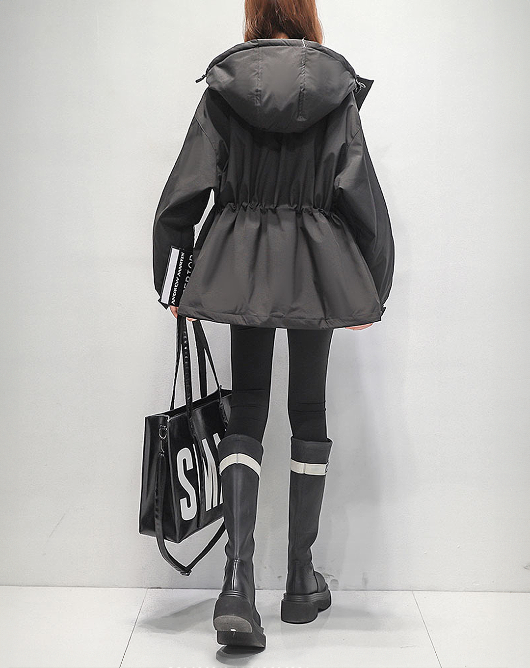 ♀Arch Line Hooded Jacket