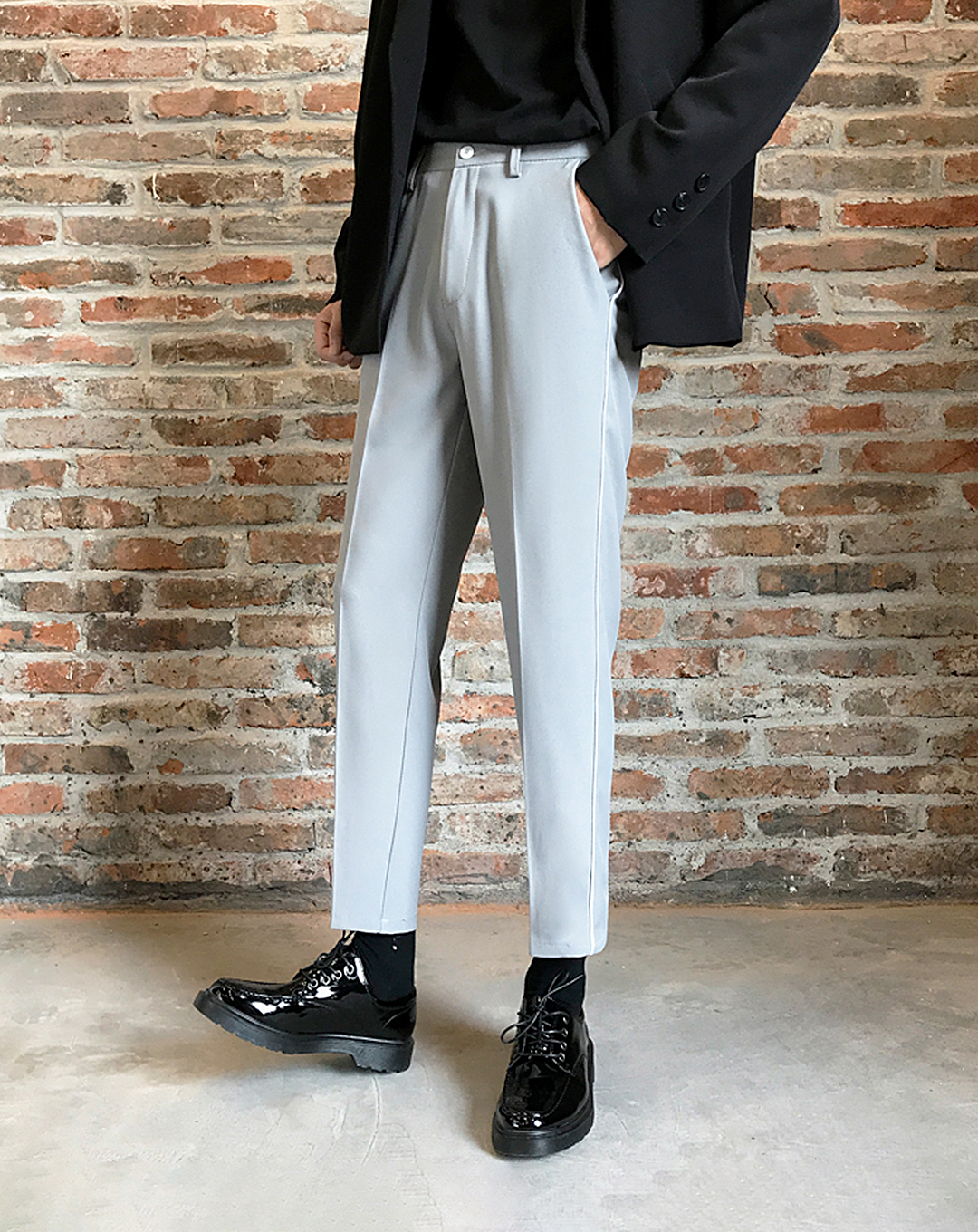 ♂Vertical Narrow Line Pants