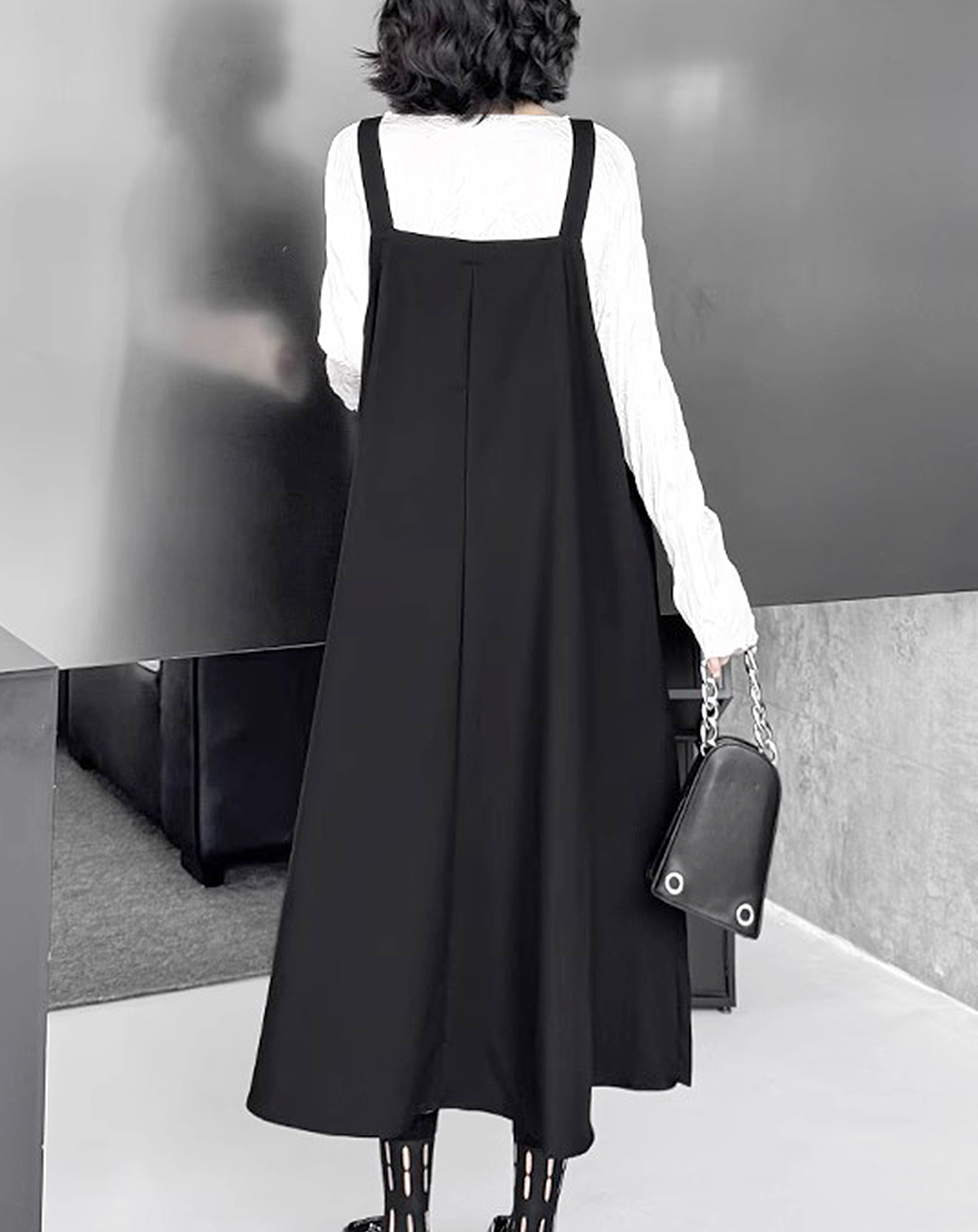 ♀Pleated Jumper Skirt