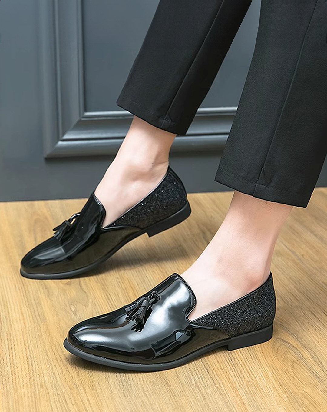 ♂Shine Tassel Loafers