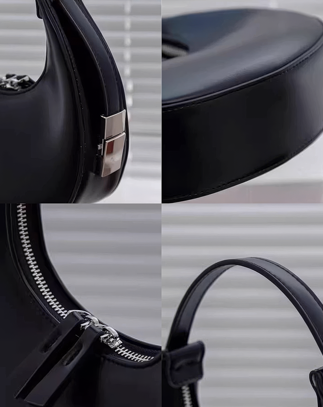 ♀本革/Crescent Leather Bag