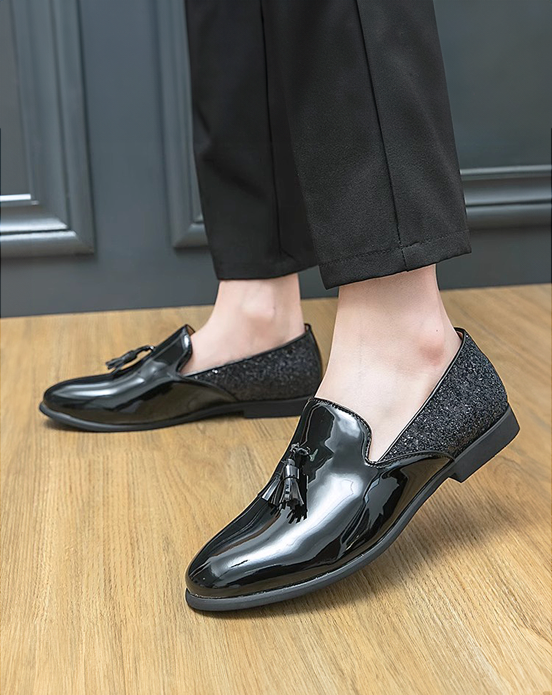 ♂Shine Tassel Loafers