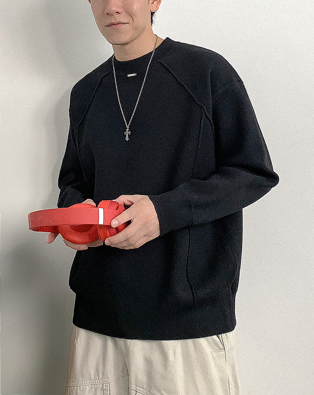 ♂Raglan Sleeve Sweater
