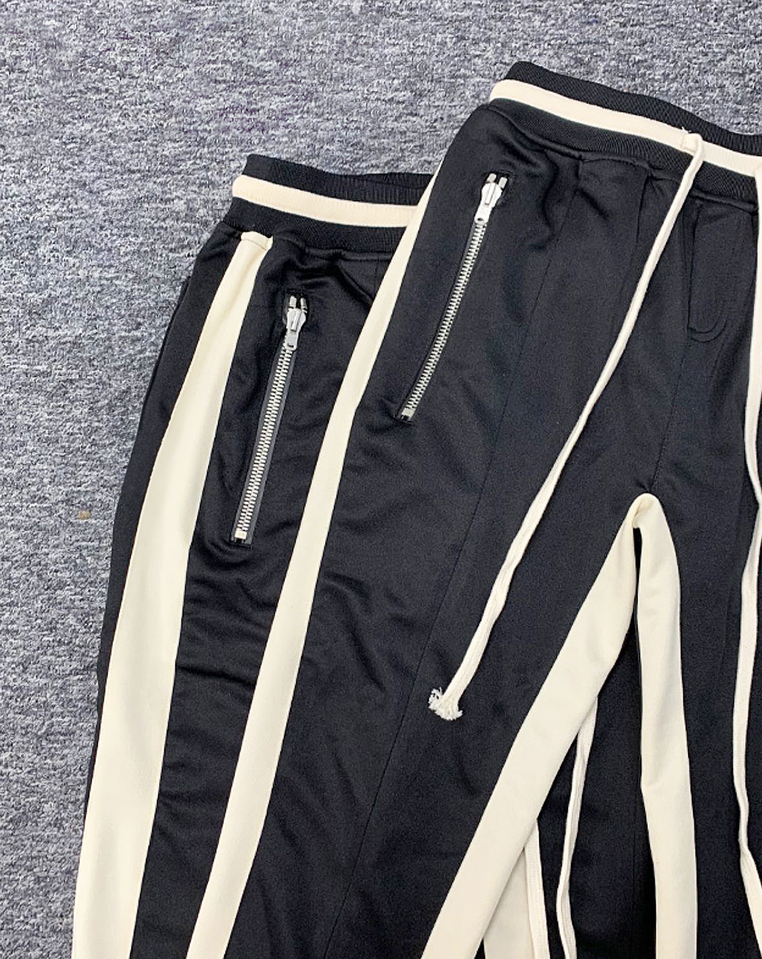 ♂Button Hem Line Pants