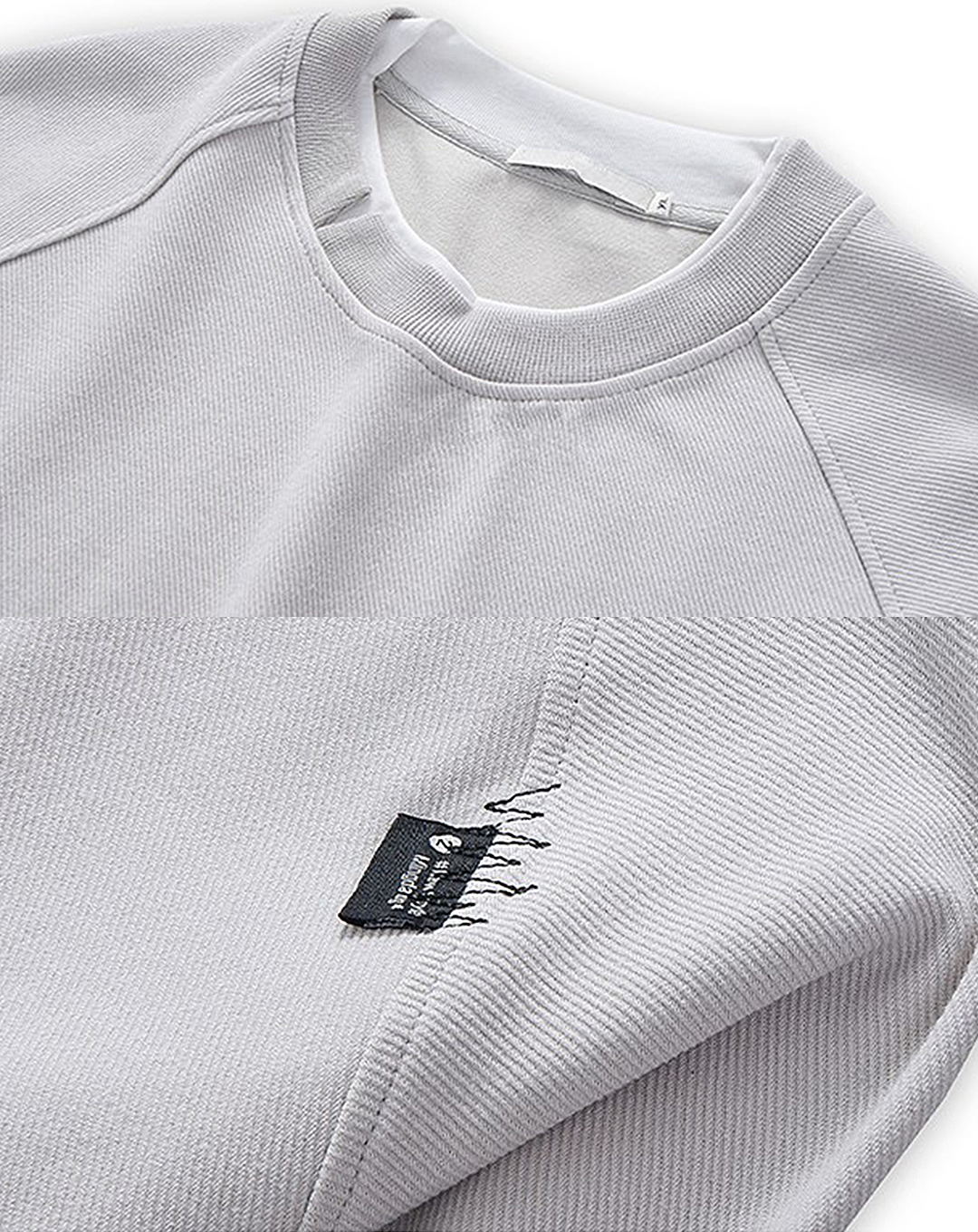 ♂Simple Slit Sweatshirt