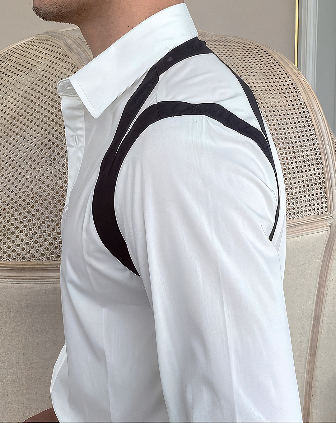 ♂Harness Detail Shirt