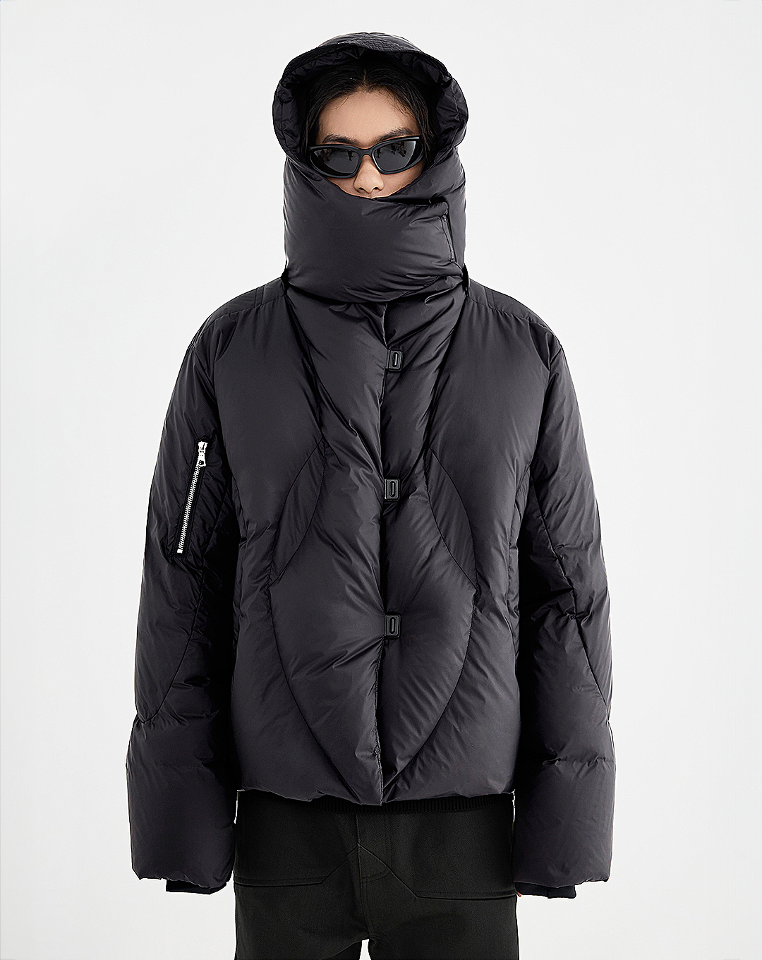♂Detachable Hood Down Jacket