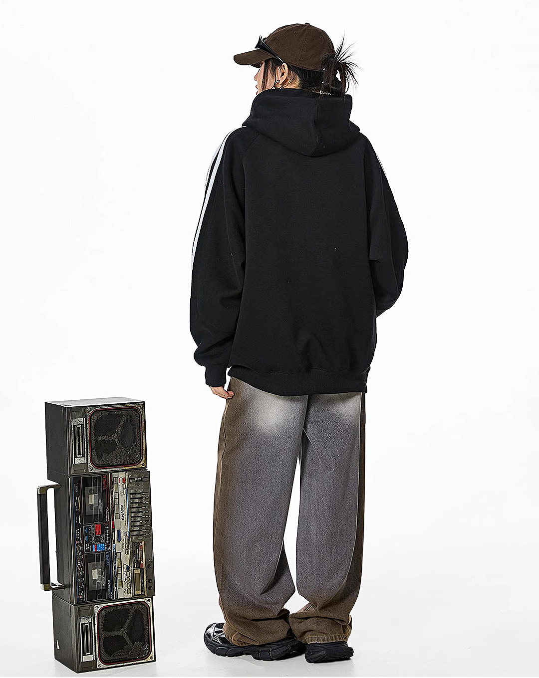 ♀Center Logo Hoodie