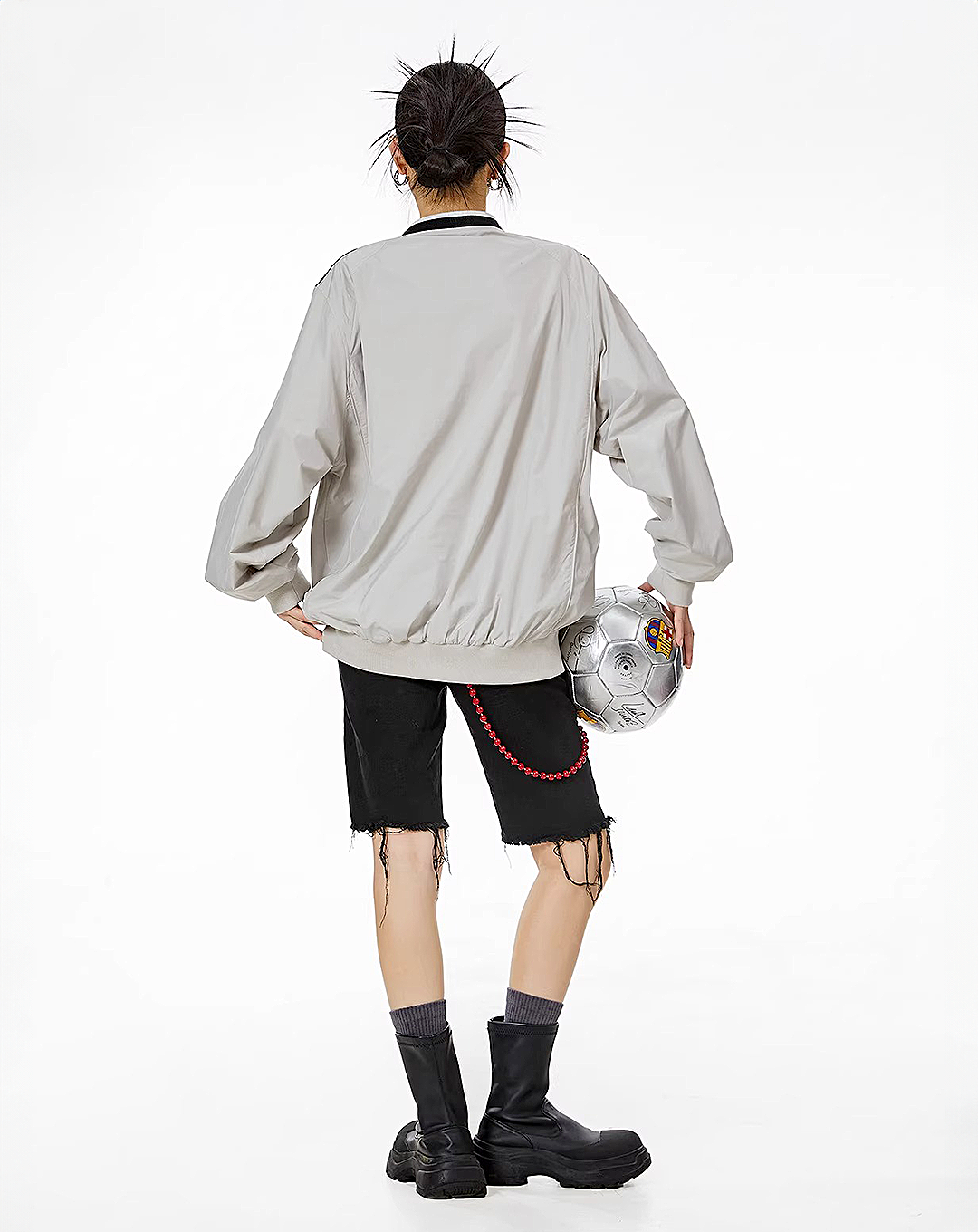 ♀V-Neck Sporty Shirt