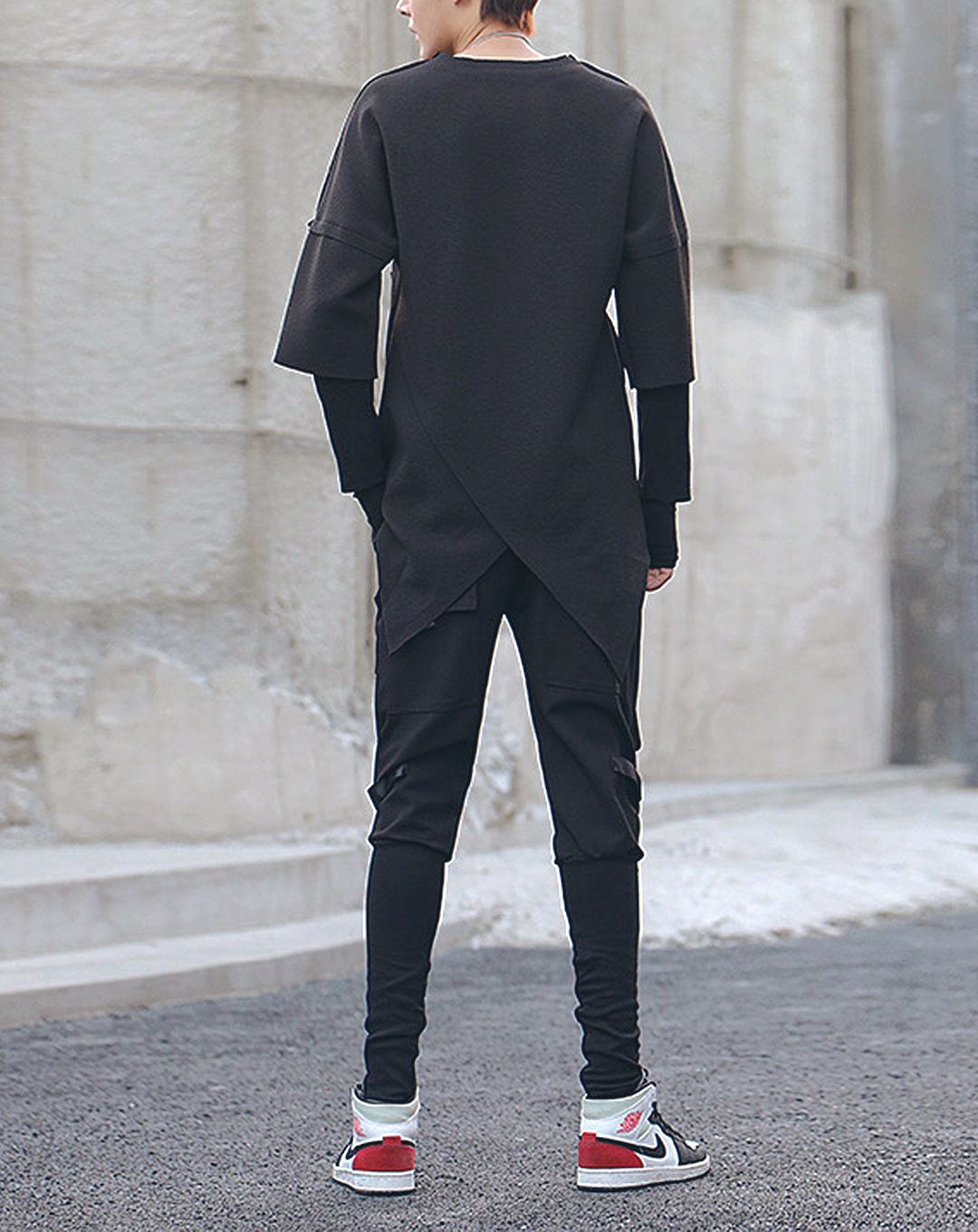 ♂Docking Tail Cut Shirt