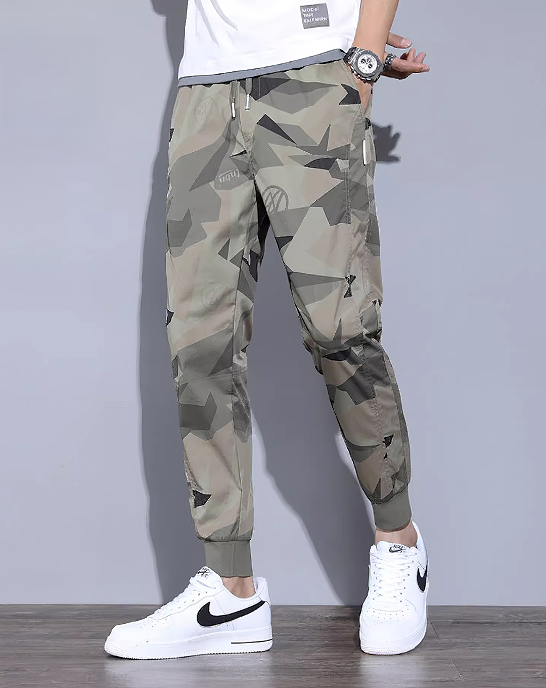 ♂Patterned Jogger Pants